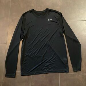 Black Nike Dri-Fit long sleeve size L